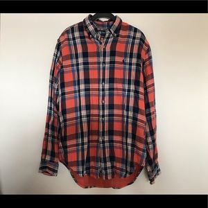 Polo by Ralph Lauren Plaid L/S Flannel Shirt Med